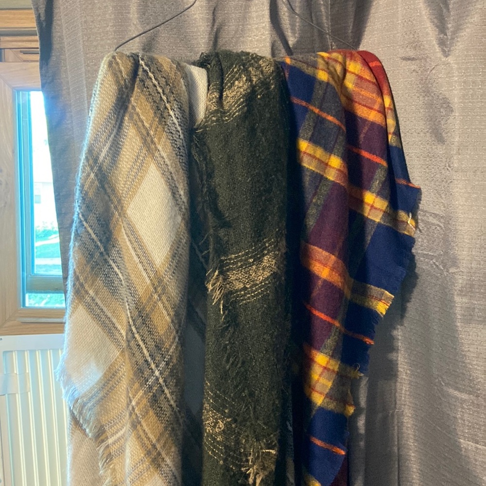 Three scarfs